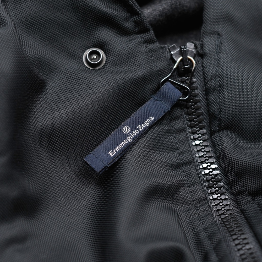 ERMENEGILDO ZEGNA Insulated Field Jacket w/Optional Hood Made in Italy Size S - Picture 15 of 16